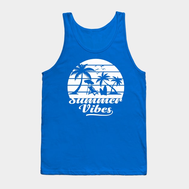 Summer Vibes Tank Top by MommyTee